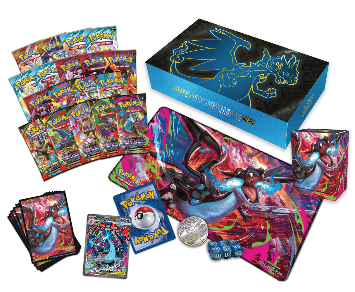 Pokémon TCG: Mega Charizard X ex - Ultra Premium Collection