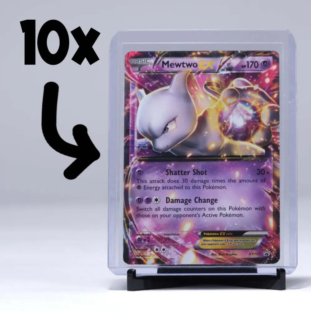 10 stk. Kortstandere Legendary Card Collector