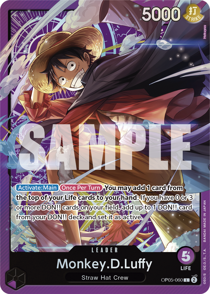 One Piece Card Game: Sound Loader Luffy - Volume 1