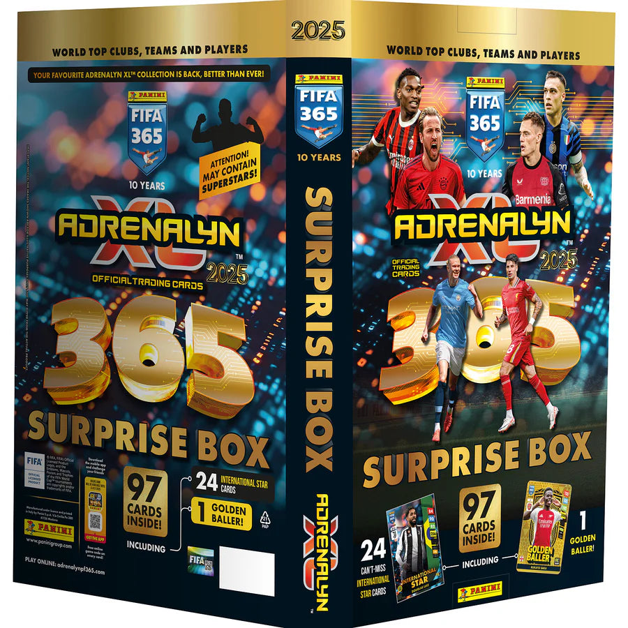 Panini: Adrenalyn XL - FIFA 365 Advent Calender Calendar 2025 - Fodboldkort - Julekalender