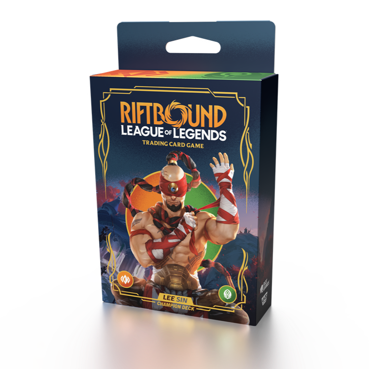 Riftbound: League of Legends TCG: Origins (Set one) Champion Deck - Lee Sin