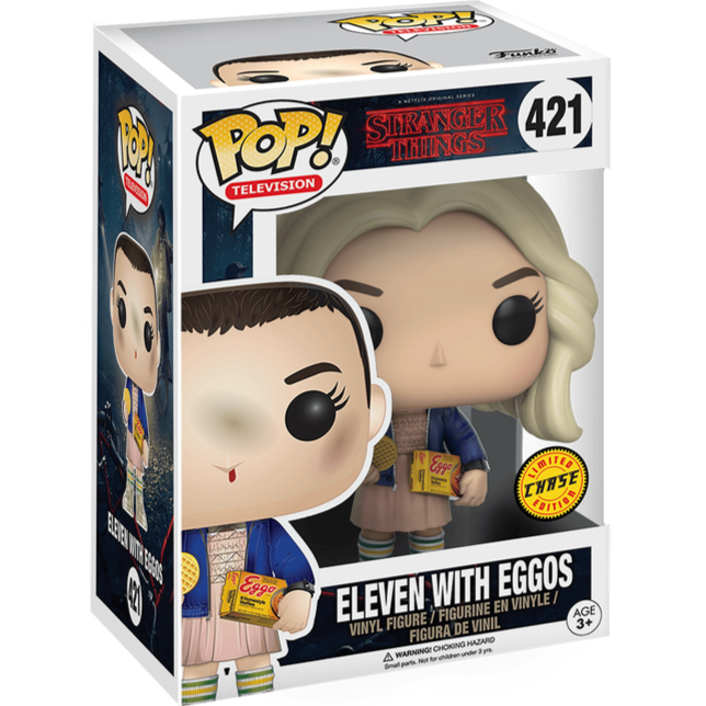 Funko POP! - Stranger Things: Eleven with Eggos (Chase!) #421