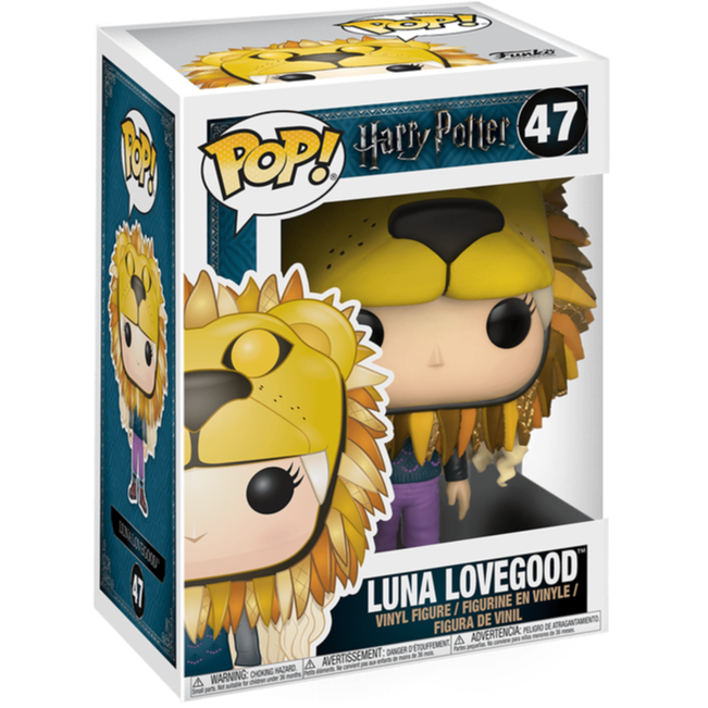 Funko POP! - Harry Potter: Luna Lovegood (with lion head) #47
