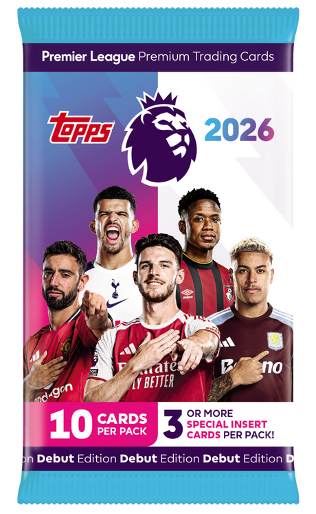 Topps: Premier League - 2025/26 - Booster Pack (10 kort)