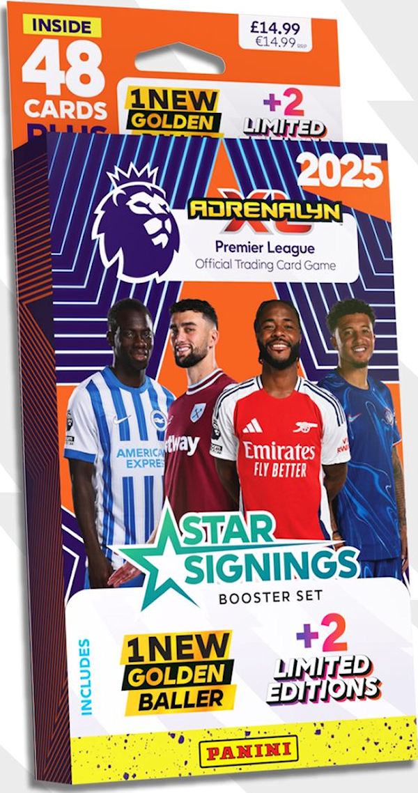 Panini: Adrenalyn XL - Premier League 2025 - Star Signings Booster Set