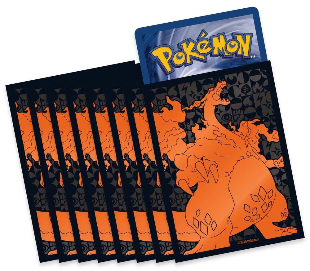 Pokémon TCG: Champion's Path - Charizard Sleeves (65 stk.)