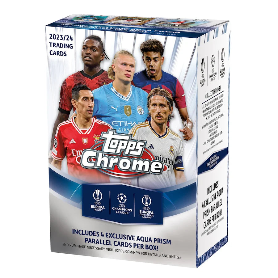 Topps Chrome: Fodboldkort - UEFA Club Competitions 2023/24 - Value Box
