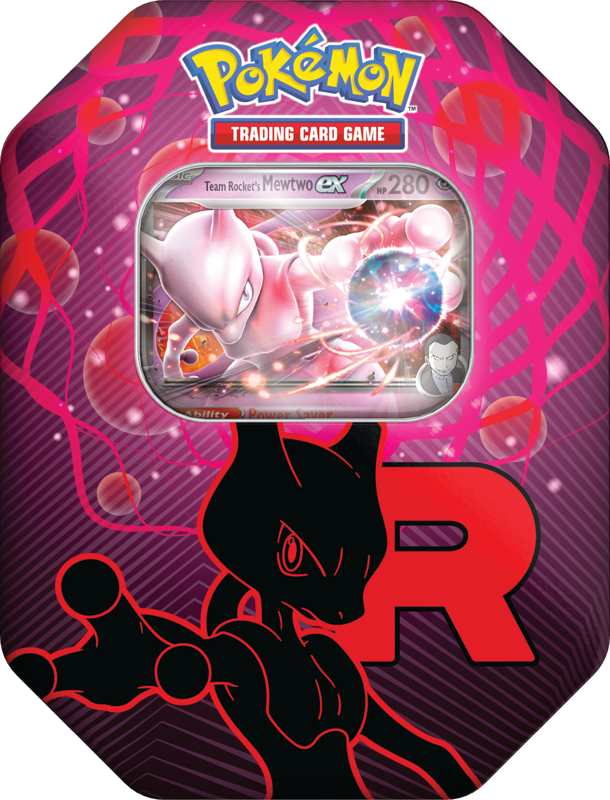 Pokémon TCG: Rocket EX tin - Assorteret