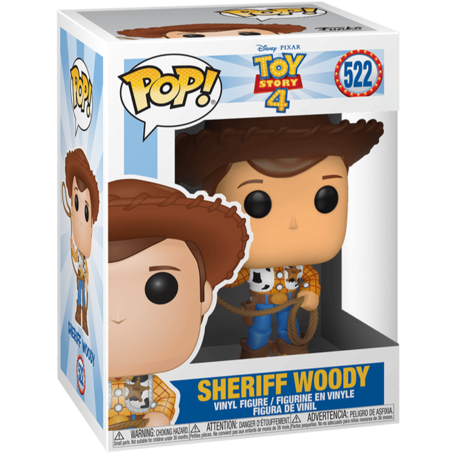 Funko POP! - Toy Story: Sheriff Woody #522