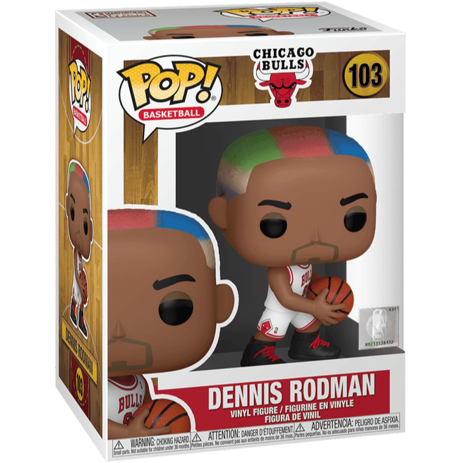 Funko POP! - NBA: Chicago Bulls: Dennis Rodman #103