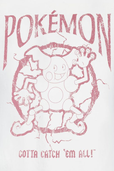 Pokémon T-Shirt: Mr. Mime (Hvid)
