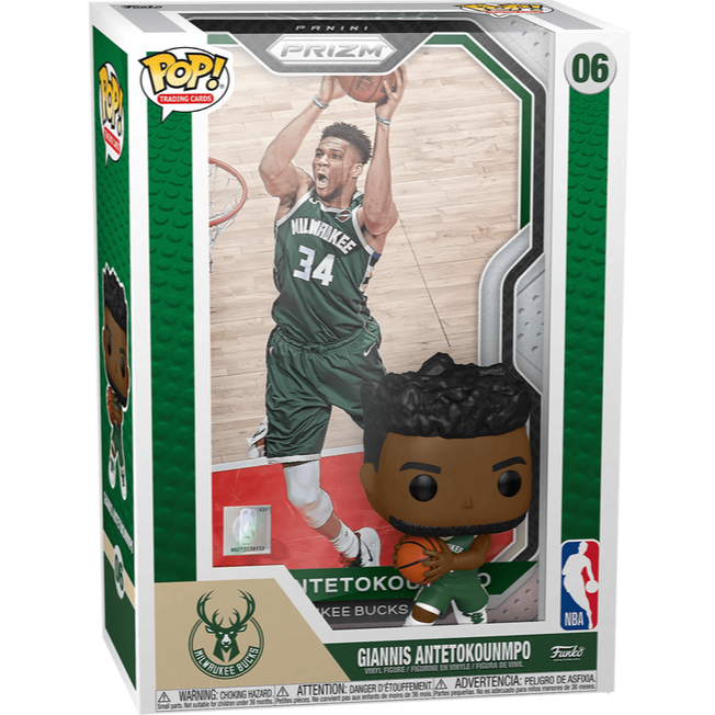 Funko POP! - Trading Cards: Giannis Antetokounmpo (Panini Prizm) #06