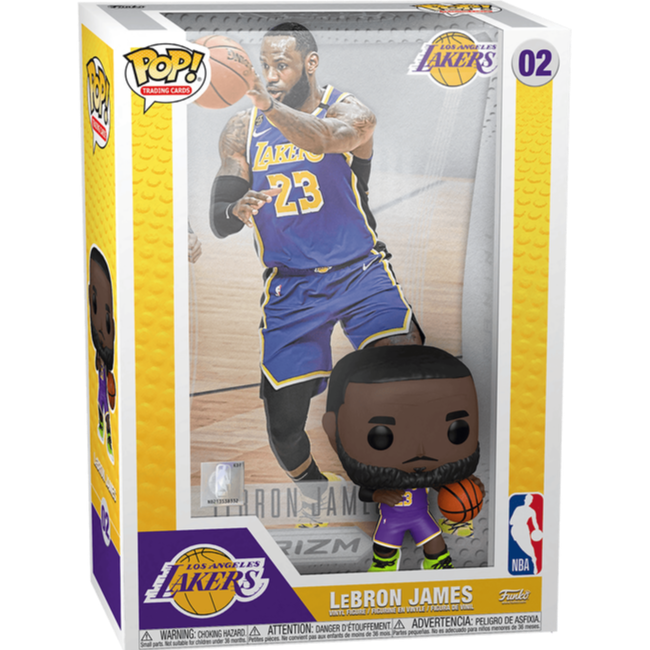 Funko POP! - Trading Cards: LeBron James (Panini Prizm) #02