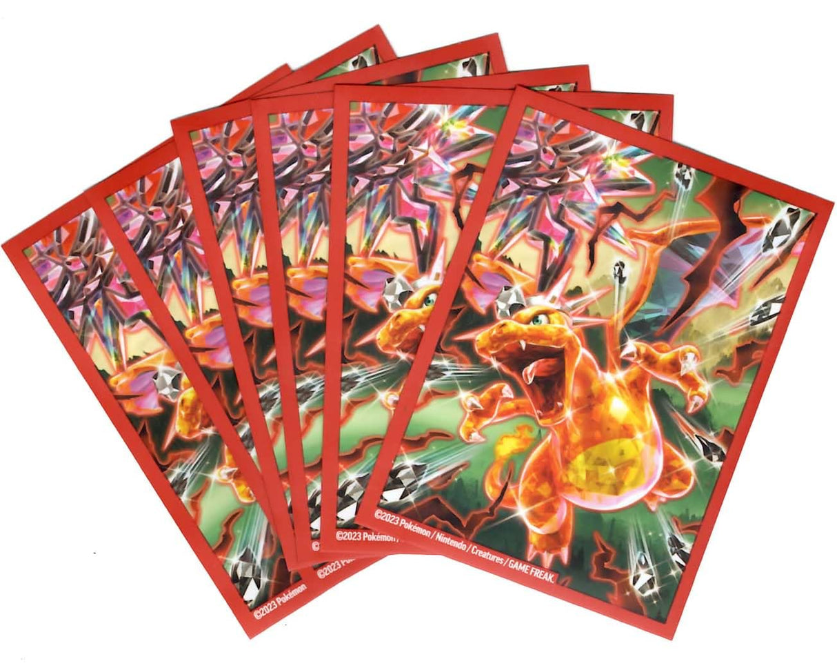 Pokémon TCG: Premium Collection - Tera Charizard Sleeves (65 stk.)