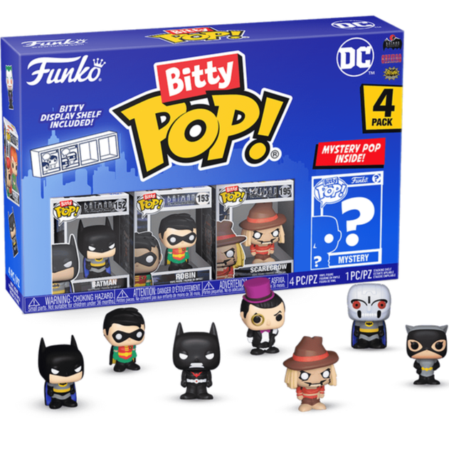 Funko Bitty POP! - DC: Batman 4-Pack