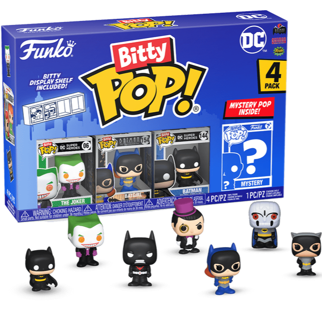 Funko Bitty POP! - DC: The Joker 4-Pack