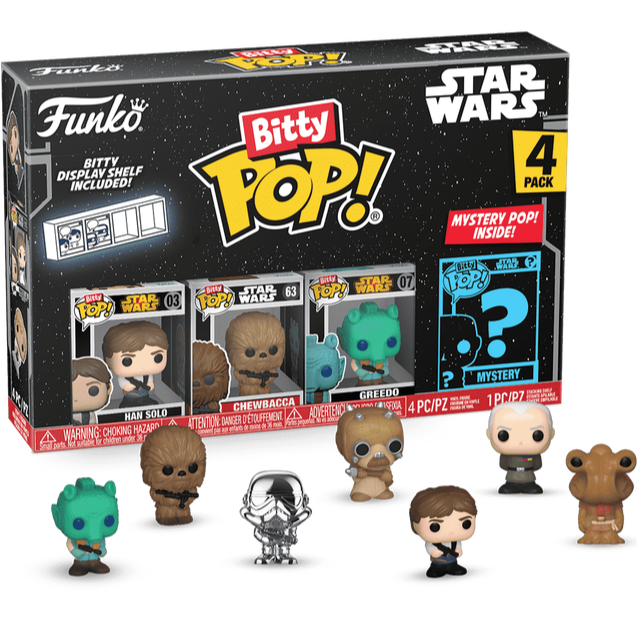 Funko Bitty POP! - Star Wars: Han Solo 4-Pack