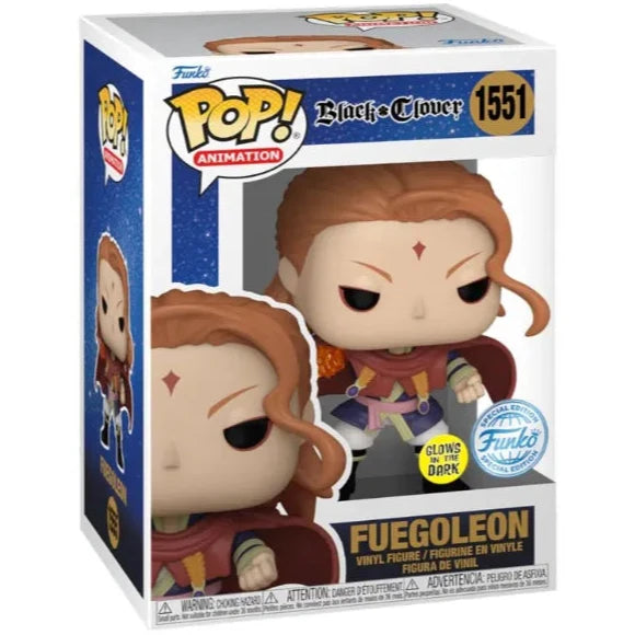 Funko POP! - Black Clover: Fuegoleon #1555 (Glows in the Dark)