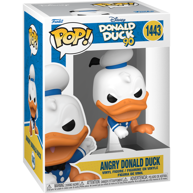 Funko POP! - Disney: Angry Donald Duck (Anders And) #1443