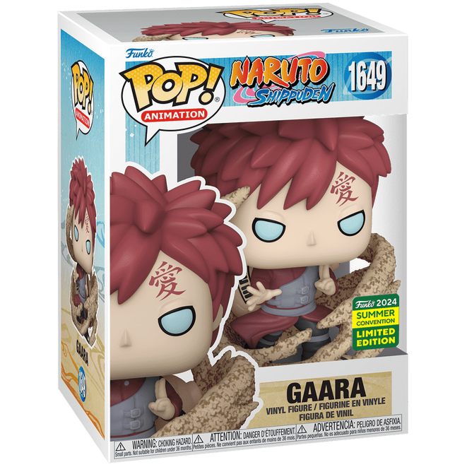 Funko POP! - Naruto Shippuden: Gaara #1649 (Summer Convention 2024)
