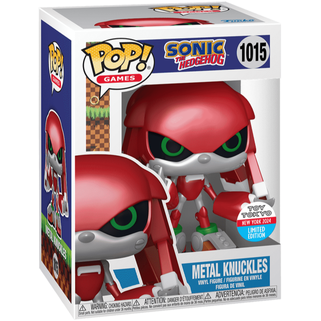 Funko POP! - Sonic the Hedgehog: Metal Knuckles #1015 (Tokyo Toy - New York 2024)