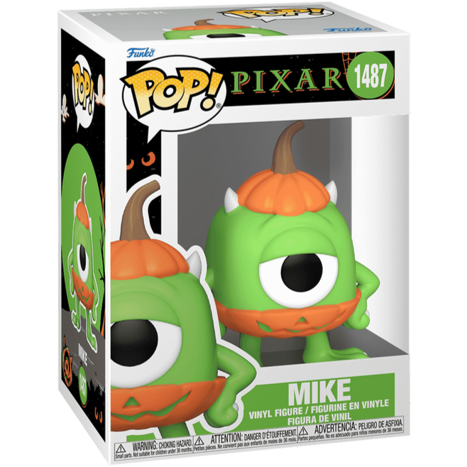 Funko POP! - Disney/Pixar Monsters Inc.: Mike in Jack-o-Lantern Costume #1487
