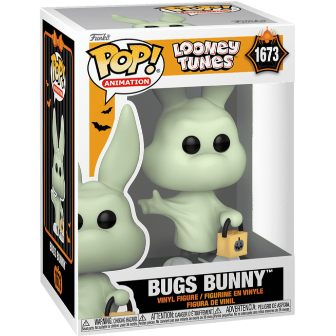 Funko POP! - Looney Tunes: Bugs Bunny in Ghost Costume #1673