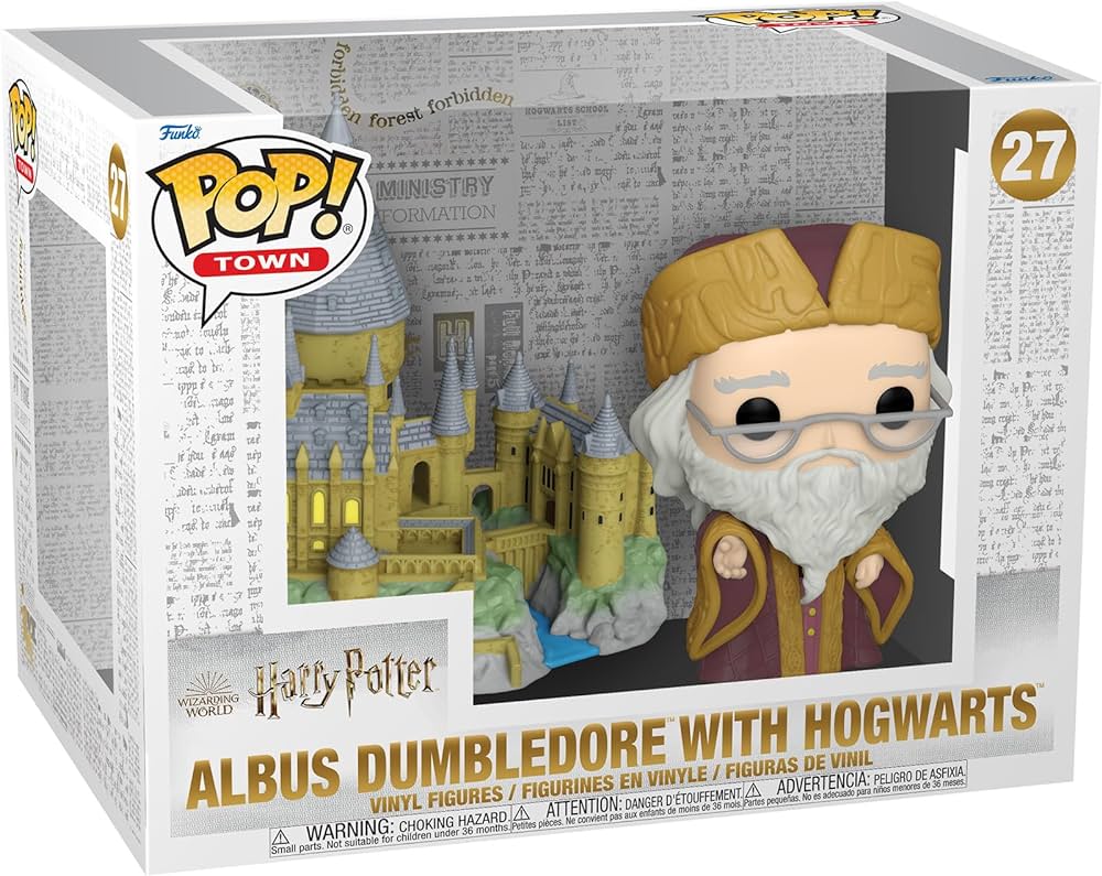 Funko POP! - Harry Potter: Albus Dumbledore with Hogwarts #27