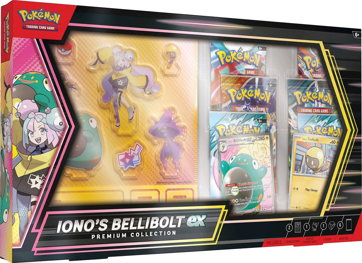 Pokémon TCG: Iono's Bellibolt ex Premium Collection Box