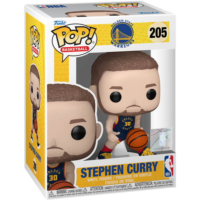Funko POP! - NBA: Stephen Curry (2024 City Edition Uniform) #205