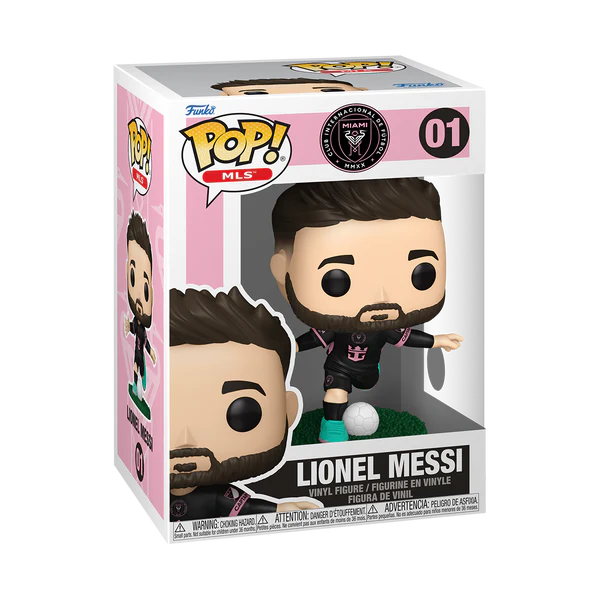 Funko POP! - MLS: Lionel Messi Inter Miami (Away Jersey)