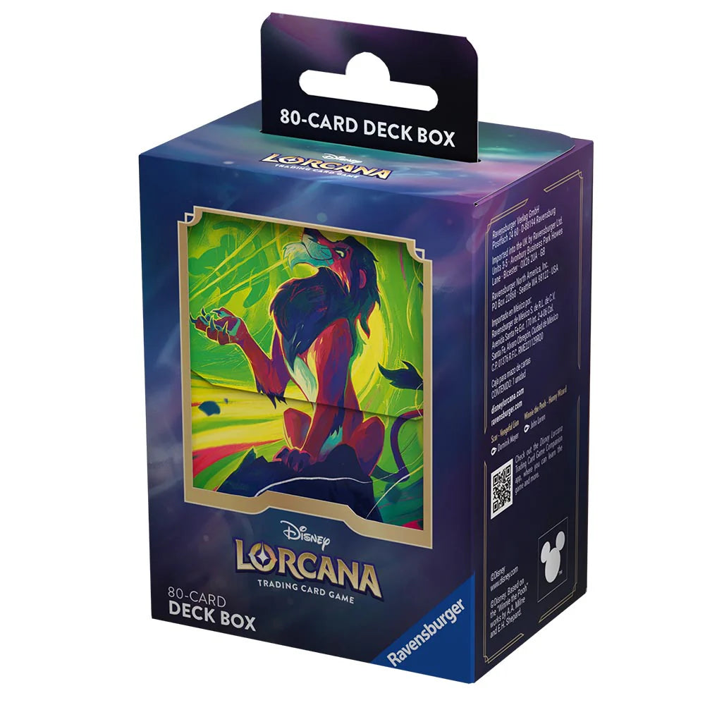 Disney Lorcana TCG: Scar - Deck Box