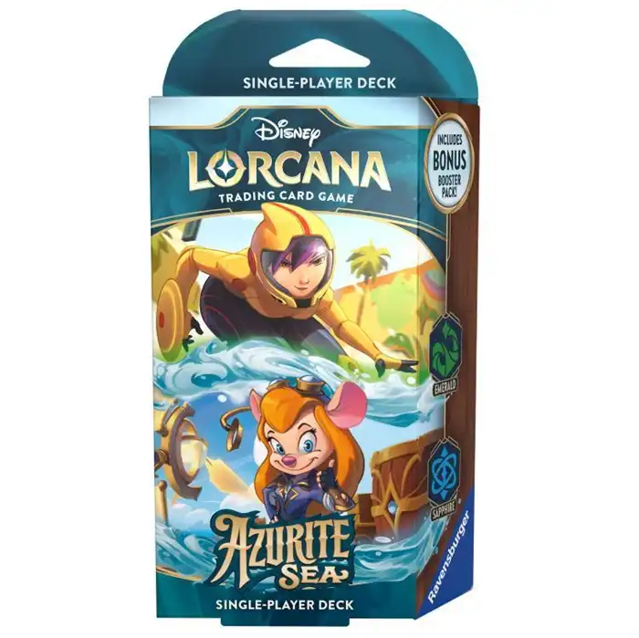 Lorcana TCG: Set 6 - Azurite Sea - Starter Deck: Emerald/Sapphire