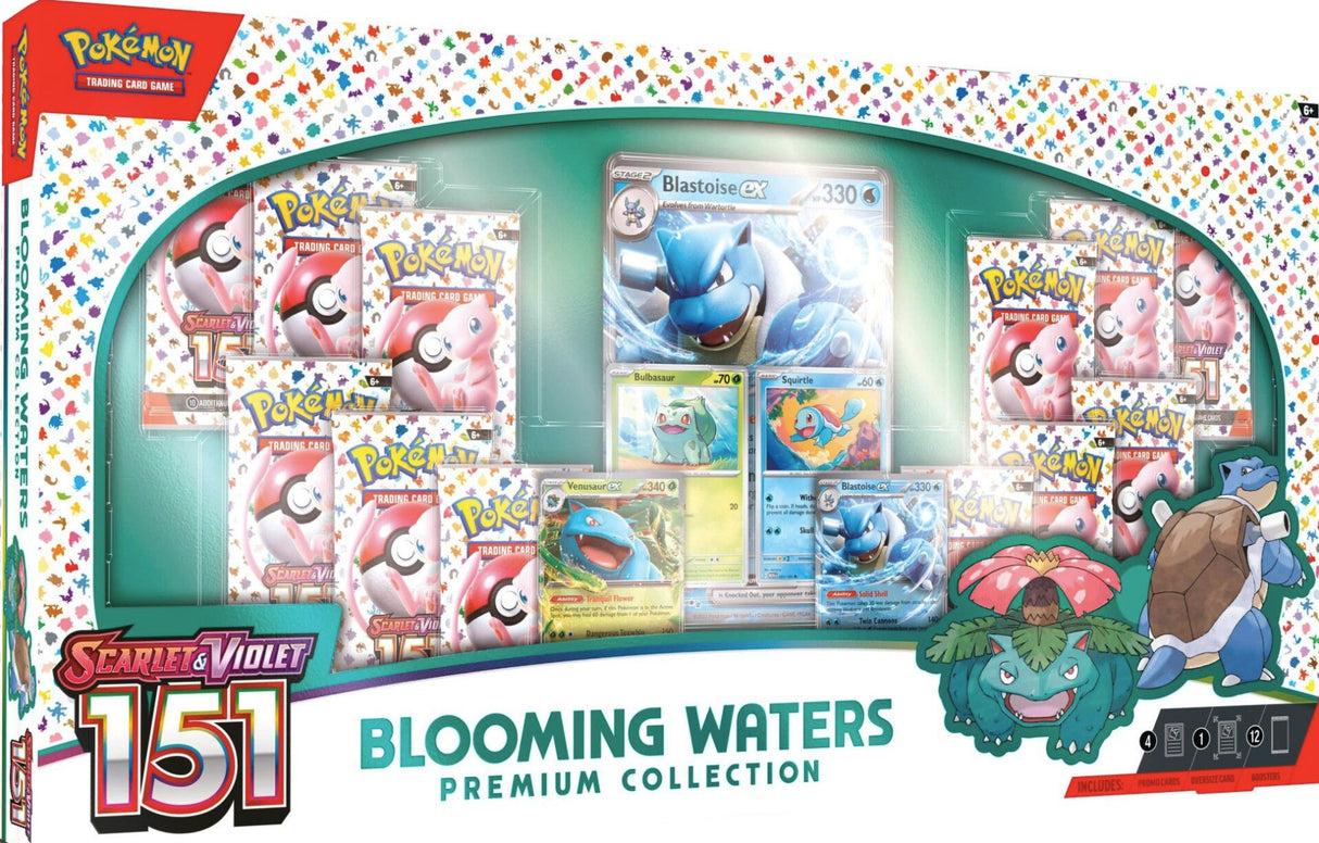 Pokémon TCG: Scarlet & Violet: '151' Blooming Waters - Premium Collection