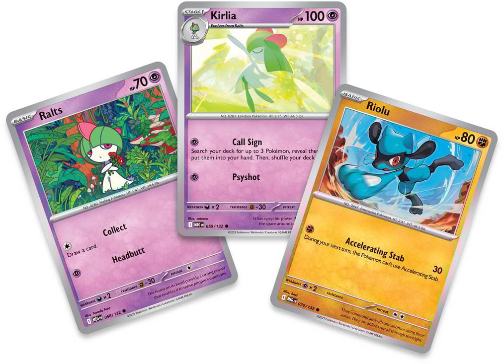 Pokémon TCG: Collector's Chest Fall 2025 - Mega Evolutions (Gardevoir & Lucario)