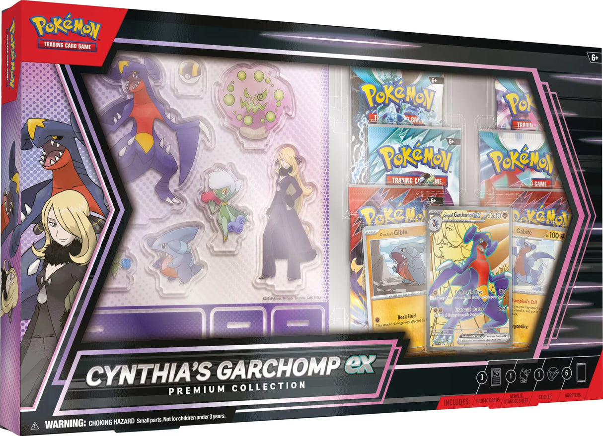 Pokémon TCG: Cynthia's Garchomp ex Premium Collection Box