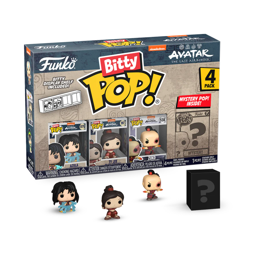 Funko Bitty POP! - Avatar The Last Airbender : Azula 4-Pack