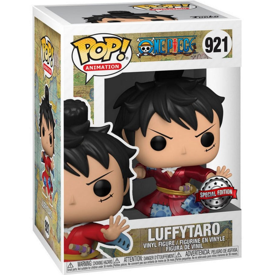 Funko POP! - One Piece: Luffytaro - Luffy in Kimono - Metallic (Special Edition) #921