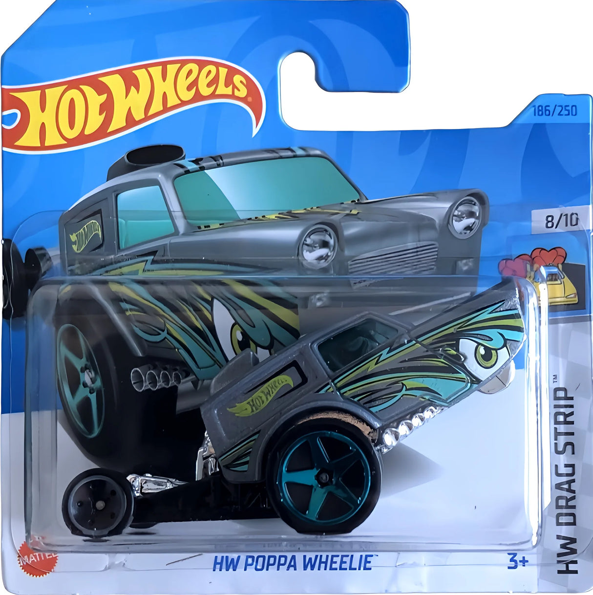 Hot Wheels: HW Poppa Wheelie - Drag Strip 8/10 - 186/250