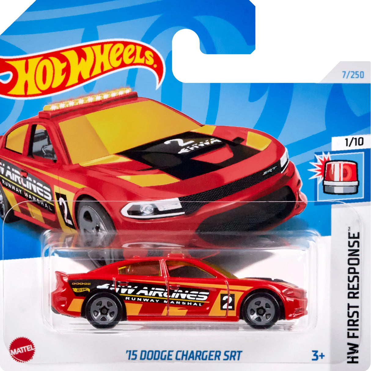 Hot Wheels: '15 Dodge Charger SRT - First Response 1/10 - 7/250