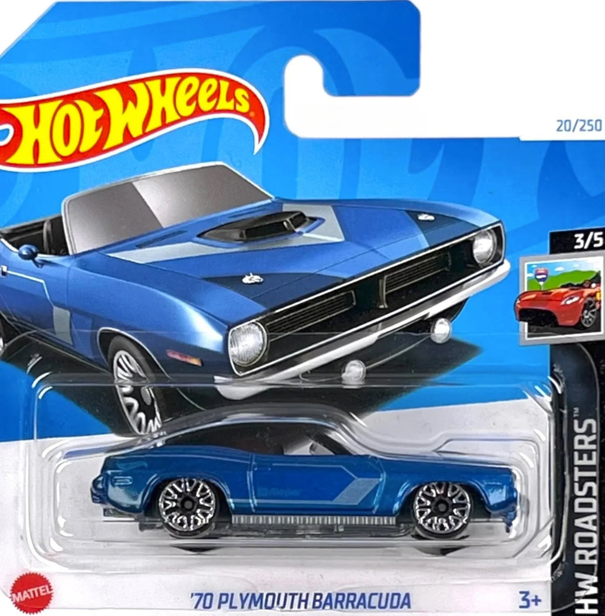 Hot Wheels: '70 Plymouth Barracuda - Roadsters 3/5 - 20/250