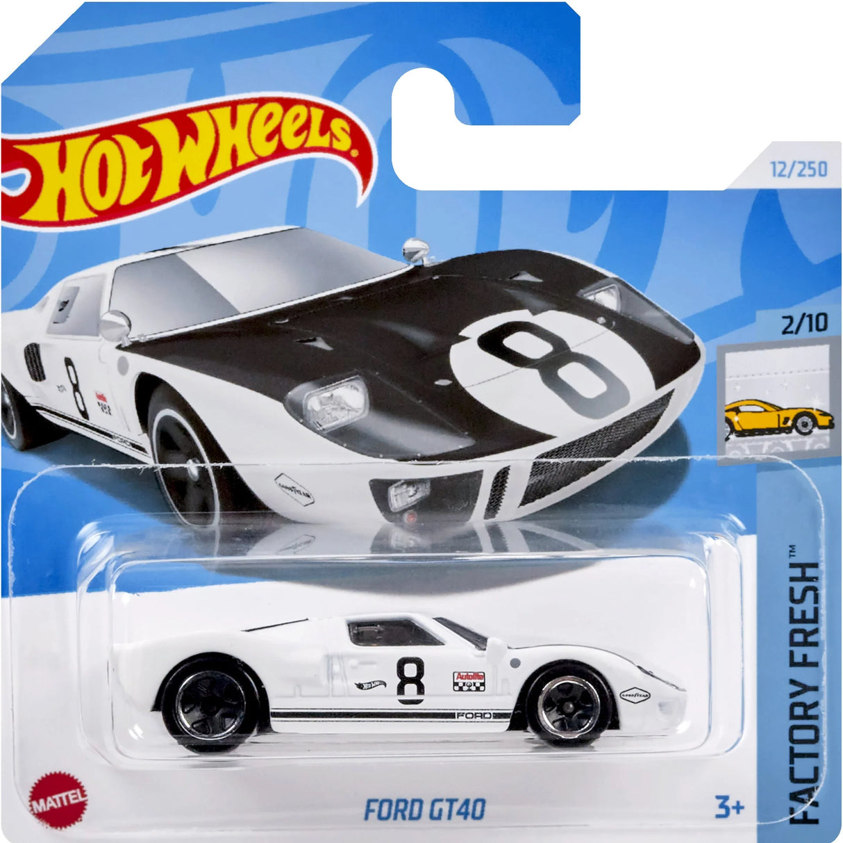 Hot Wheels: Ford GT40 - Factory Fresh 2/10 - 12/250