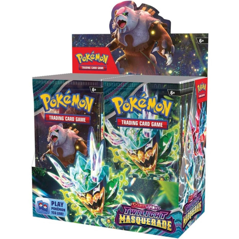 Pokémon TCG: Scarlet & Violet: Twilight Masquerade - Booster Box (36 Pakker)
