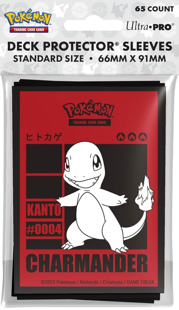 Ultra Pro: Pokémon - Charmander Deck Protector Sleeves (65 stk.)
