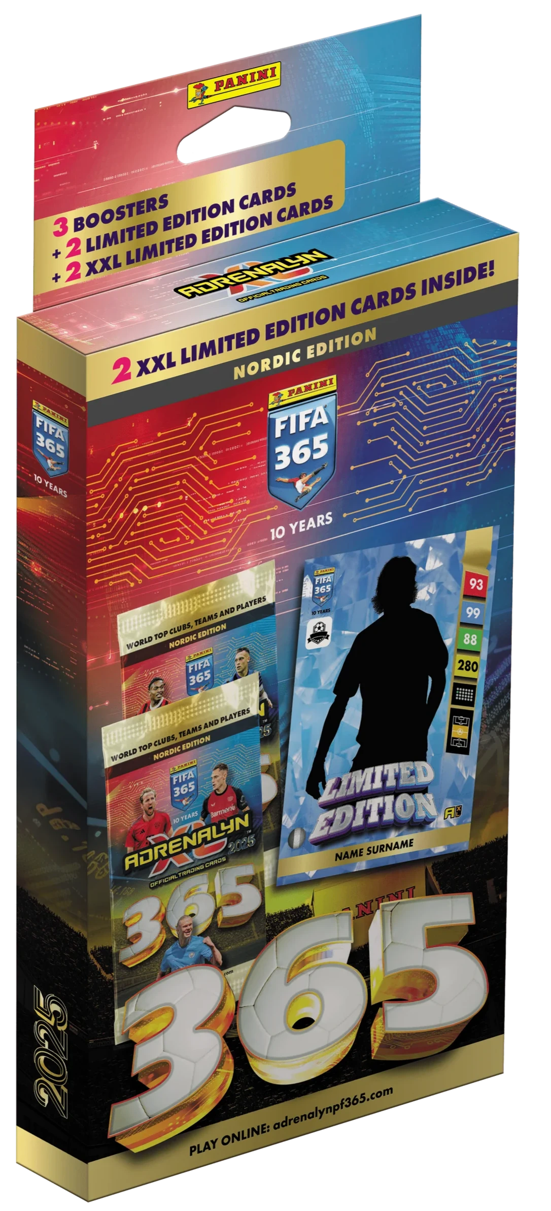 Panini: Adrenalyn XL - FIFA 365 2025 Nordic Edition - XXL Maxi Blister