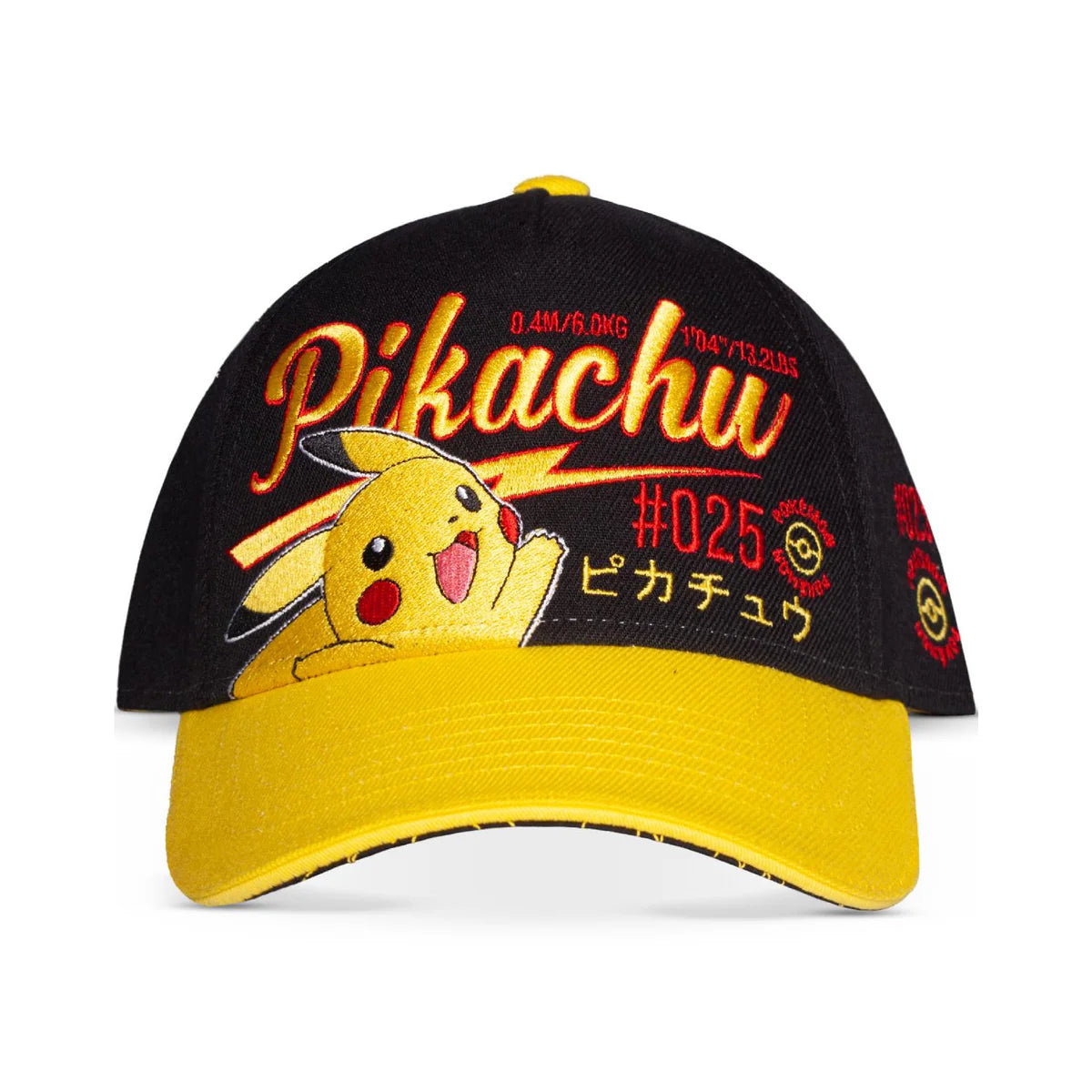 Pokémon Kasket: Adjustable Cap - Pikachu
