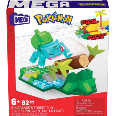 Mega Construx: Pokémon - Bulbasaur Forest Fun - Construction Set