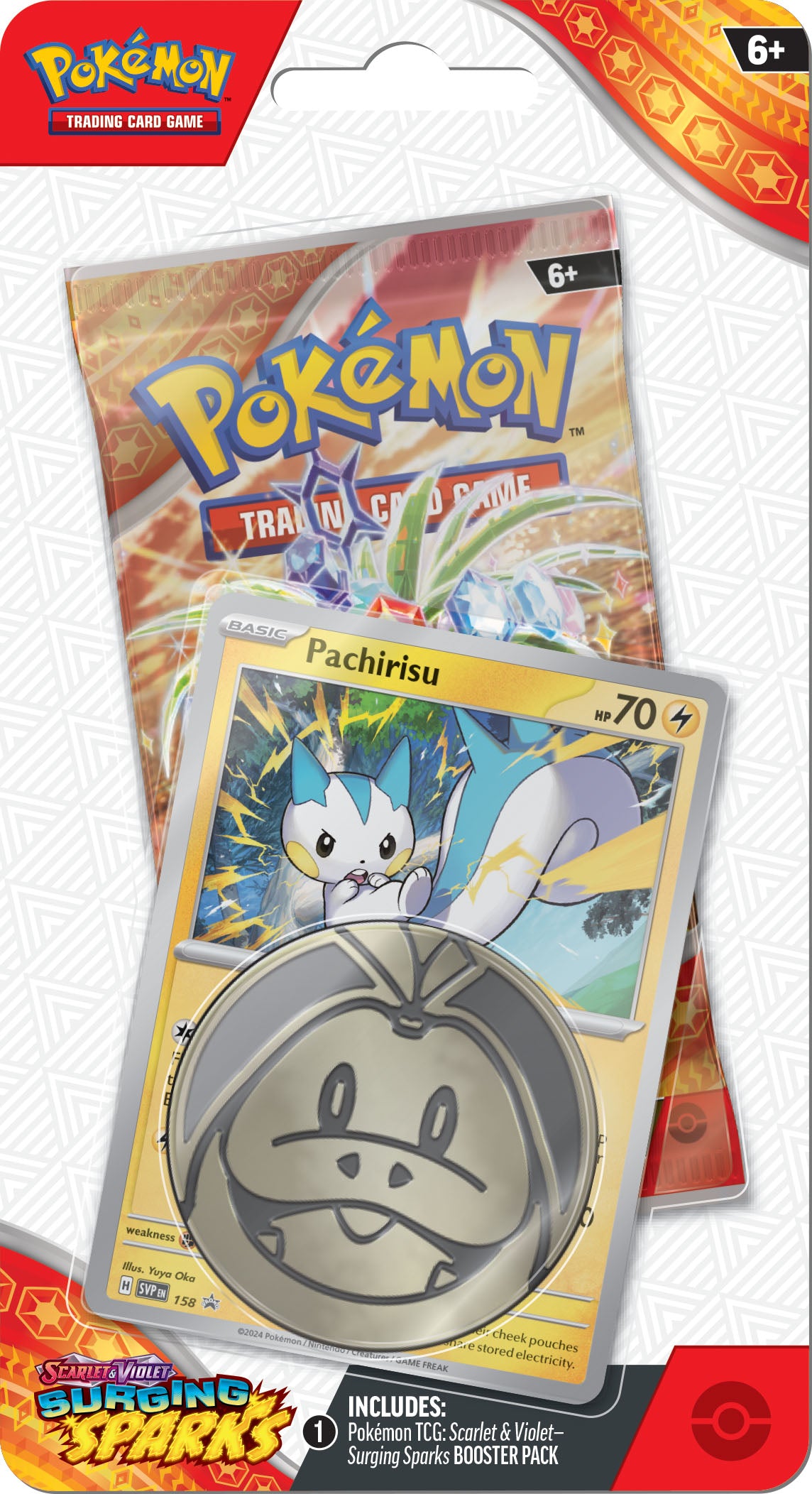 Pokémon TCG: Scarlet & Violet: Surging Sparks - Checklane Blister Pack