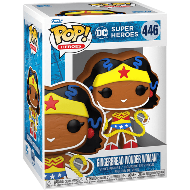 Funko POP! - Wonder Woman: Gingerbread Wonder Woman #446