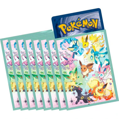 Pokémon TCG: Prismatic Evolutions - Eeveelutions Sleeves (65 stk.)